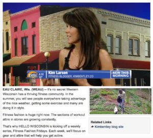 Screenshot from WEAU web page