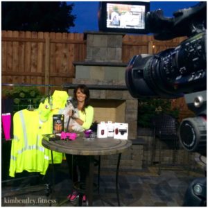 be seen walking, running and biking