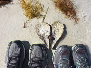beach run, fit wedding